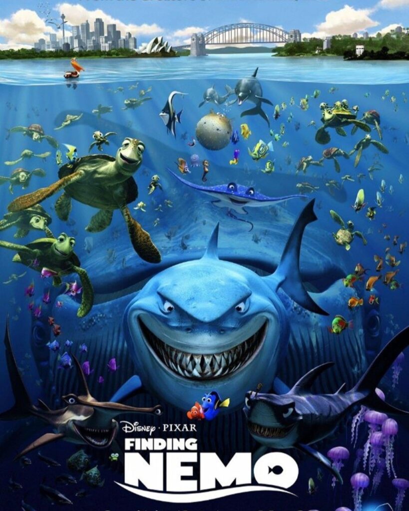 a poster for Finding Nemo