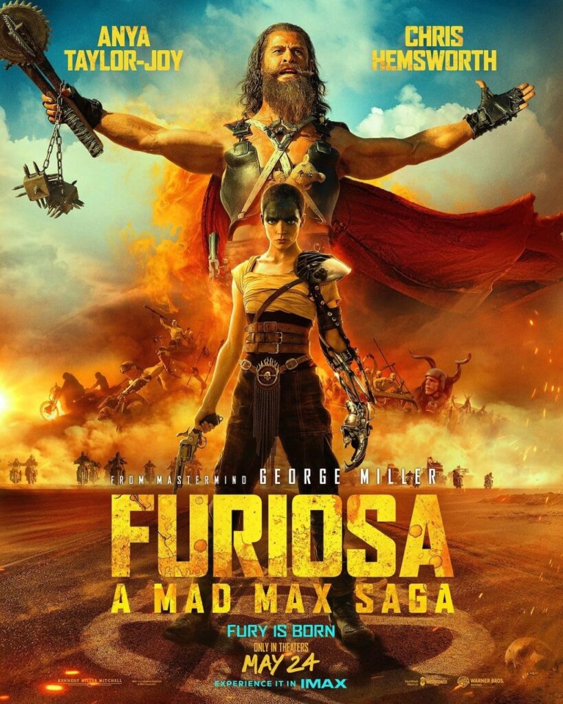 Furiosa mad max saga poster