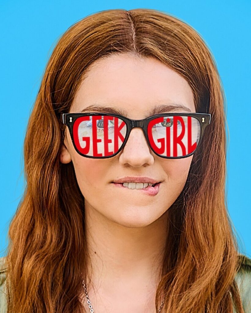 Geek Girl poster starring Liam Woodrum