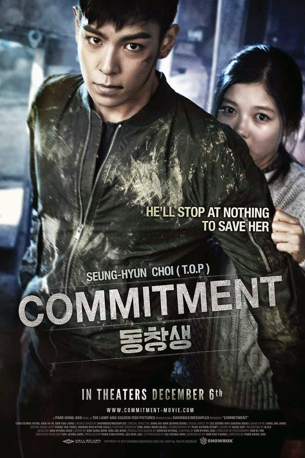 Nonton film Dong-chang-saeng 2013 sub indo, sinopsis lengkap film T.O.P BIGBANG Commitment, review film Korea agen rahasia, download film Korea action thriller, rekomendasi drakor film tentang pembunuh bayaran Korea, penjelasan ending film Commitment 2013