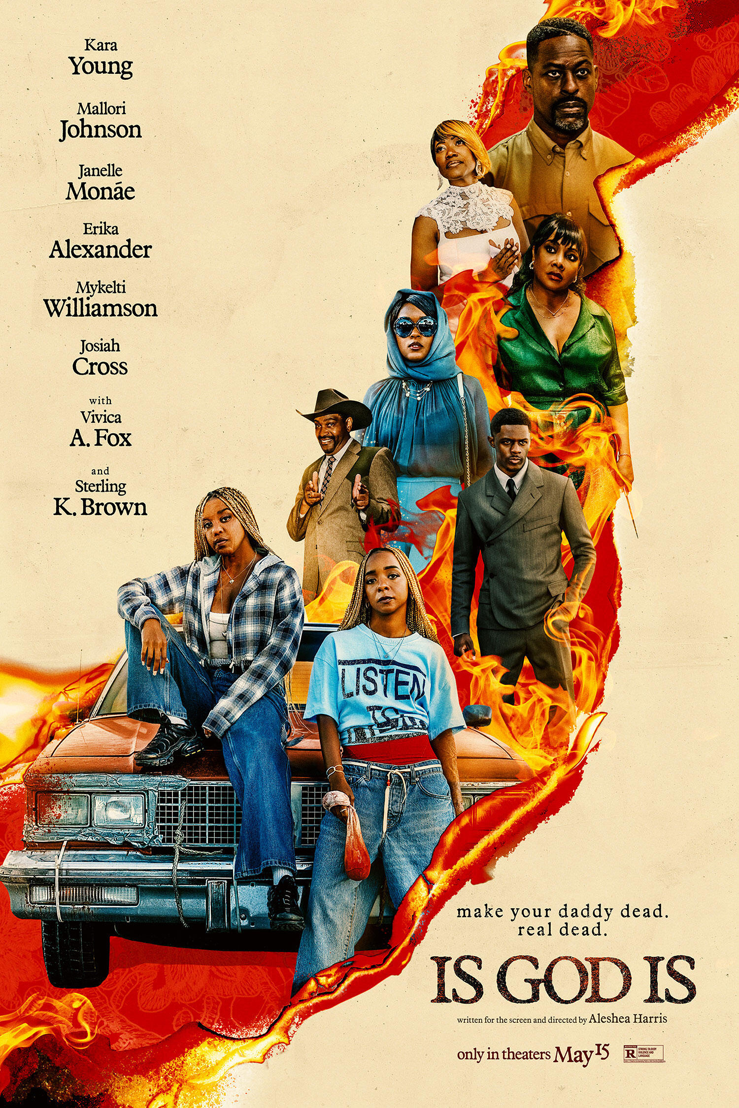 Poster film Is God Is 2026 Kara Young Mallori Johnson